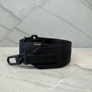 Louis Vuitton Jacquard Aerogram Shoulder Strap Black with Matte Black Hardware